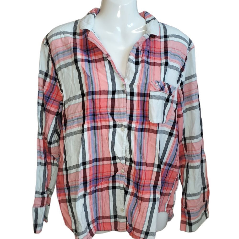 VICTORIAS SECRET plaid top M